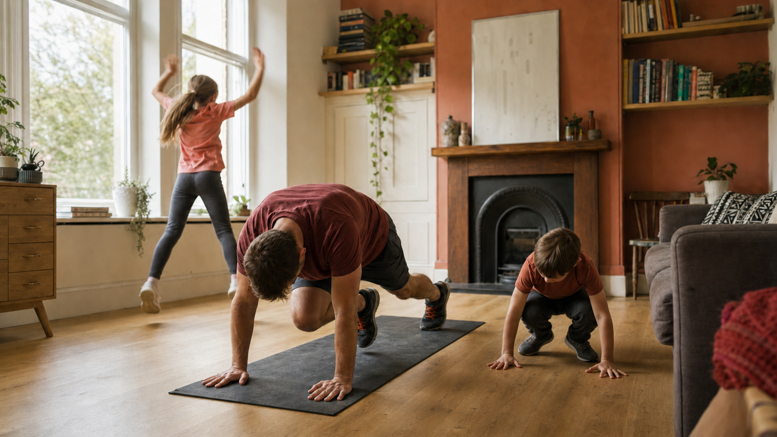 Joe Wicks Training with the Family Morning image