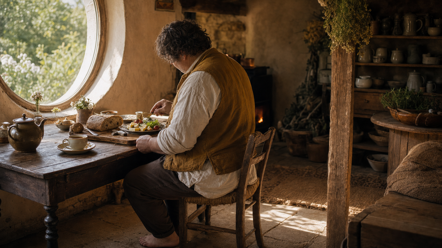Lunch at hobbit-pace preview