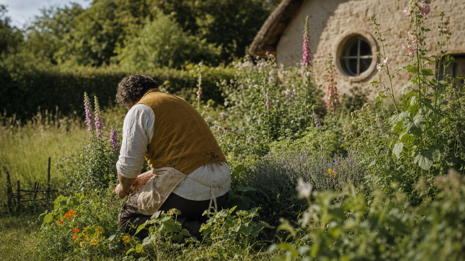 An hour in the garden preview