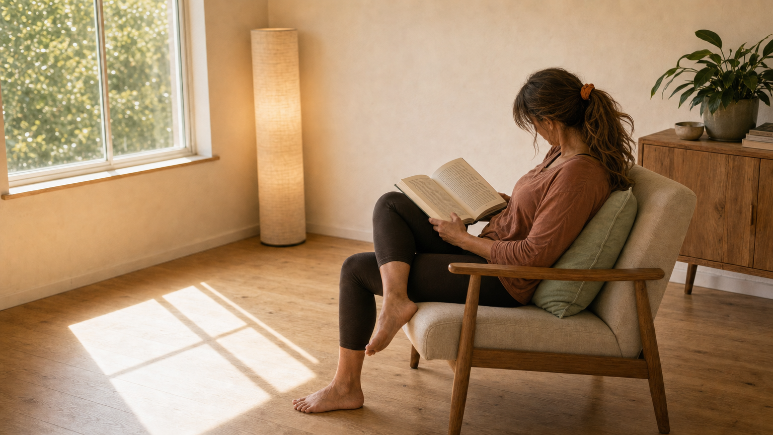 Time with a book preview