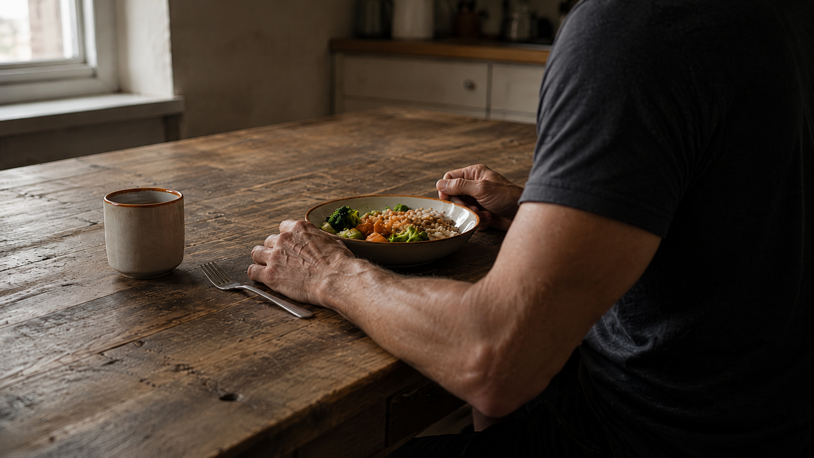 Slow meal, sat down preview