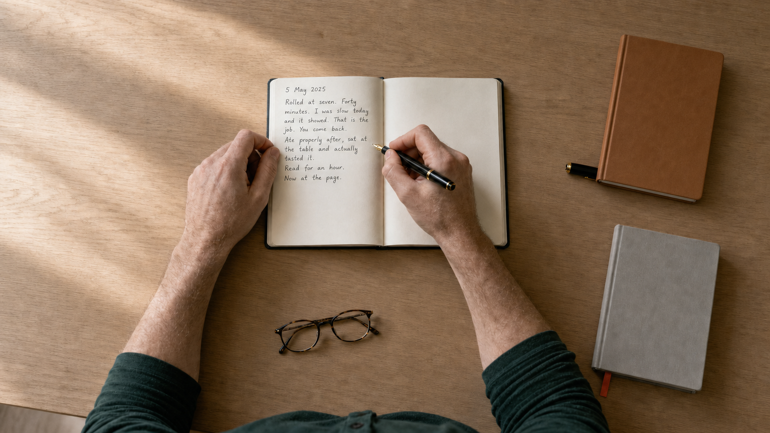Three notebooks preview