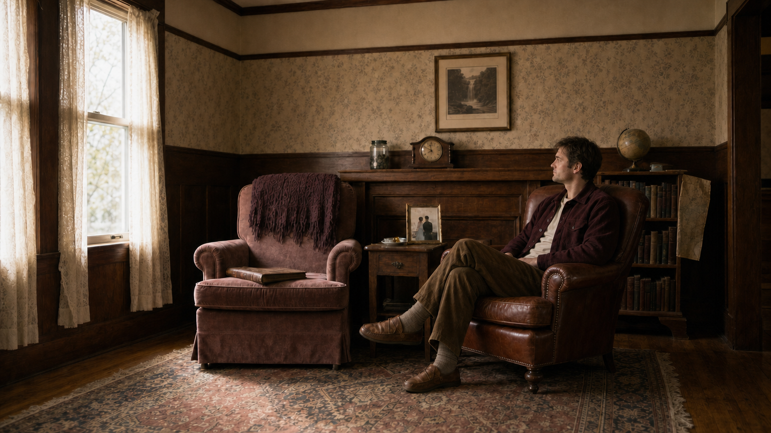 Meditation by the window preview