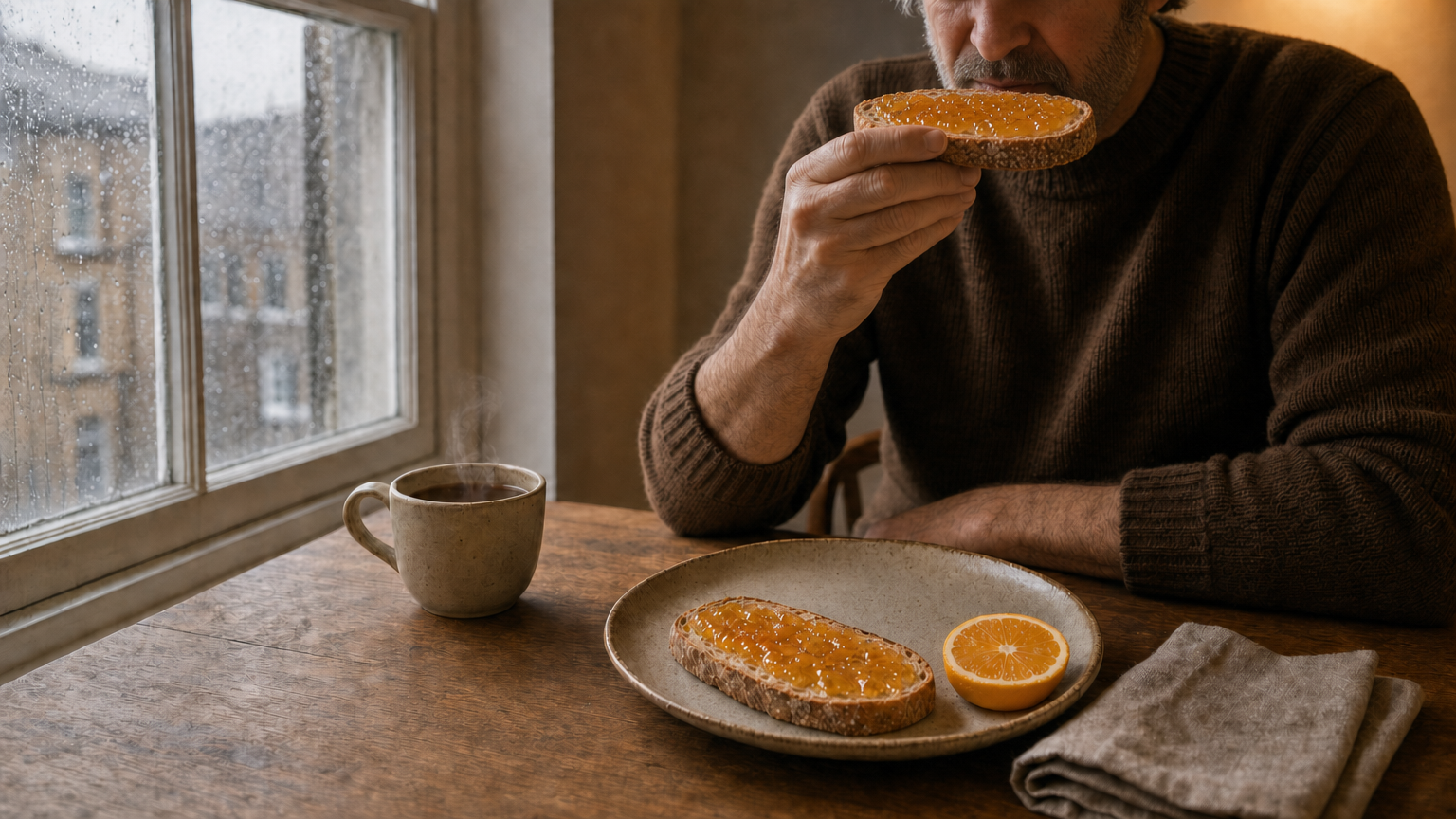 Marmalade toast, no rush preview
